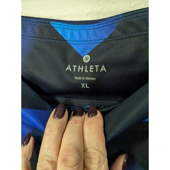 ATHLETA Women's Size XL Sonar Magnetic Full Length Stash Pocket Leggings $84 - Picture 3 of 7